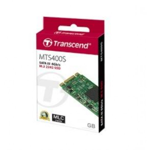 Твердотельный диск 128GB Transcend MTS400S, M.2, SATA III [ R/W - 460/560 MB/s]